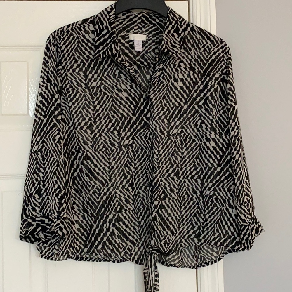 Chico’s ladies blouse size 2